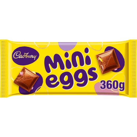 Cadbury Mini Eggs Chocolate Bar 360g