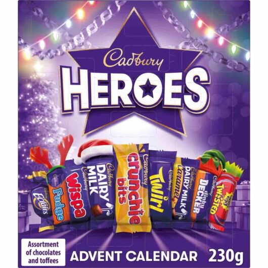 Secret Santa Heroes Chocolate Advent Calendar 230g