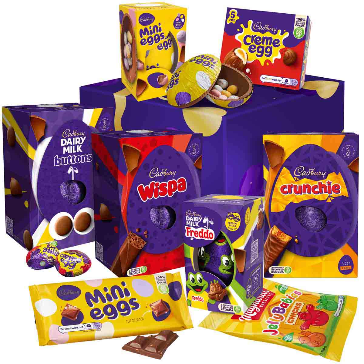 Cadbury Easter Egg Chocolate Collection Hamper