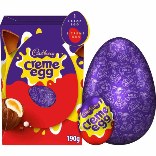 Cadbury Creme Egg Chocolate Easter Egg 190g