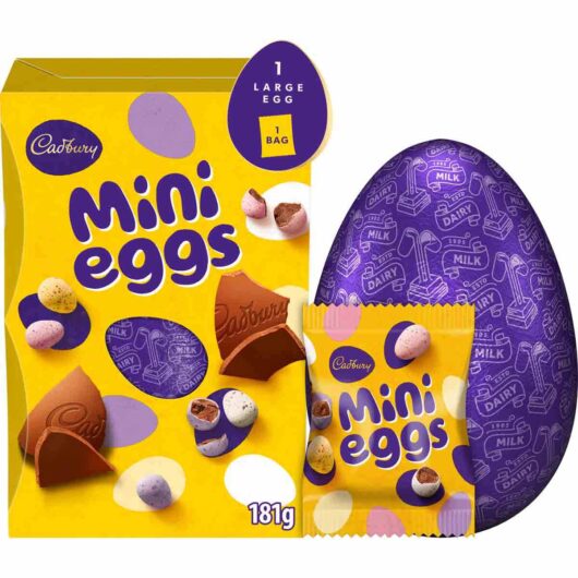 Cadbury Mini Eggs Chocolate Egg 181g