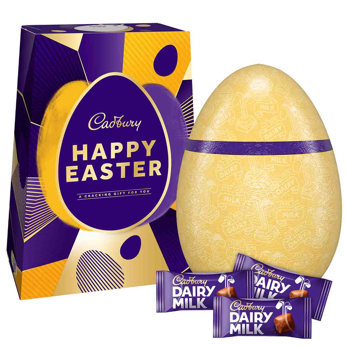 Dairy Milk Happy Easter Chunky Easter Egg XXL 389g